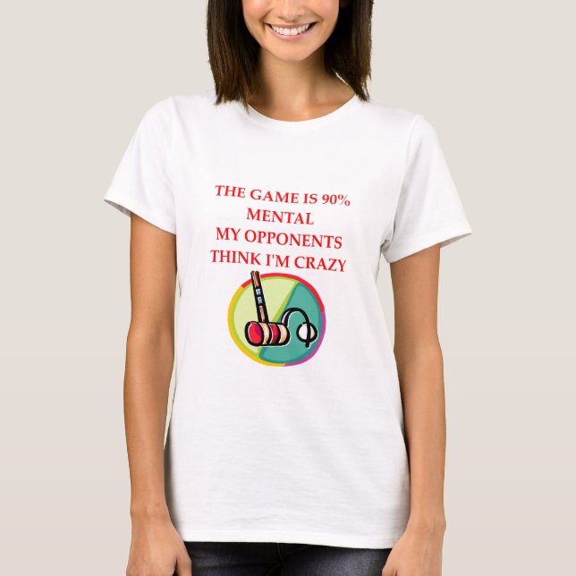 croquet tee (Framsida)