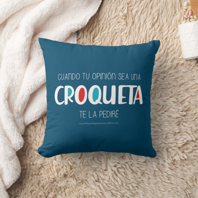 Croqueta Kudde (Filt)