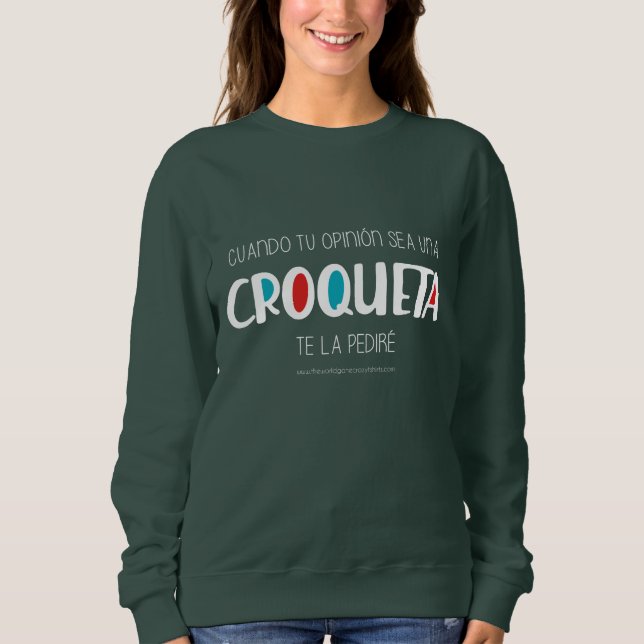 Croqueta T Shirt (Framsida)