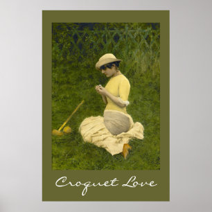 croquetkärlek poster