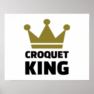 Croquetkungmästare Poster