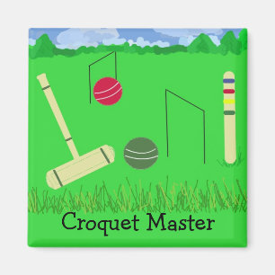 Croquetmästare Magnet