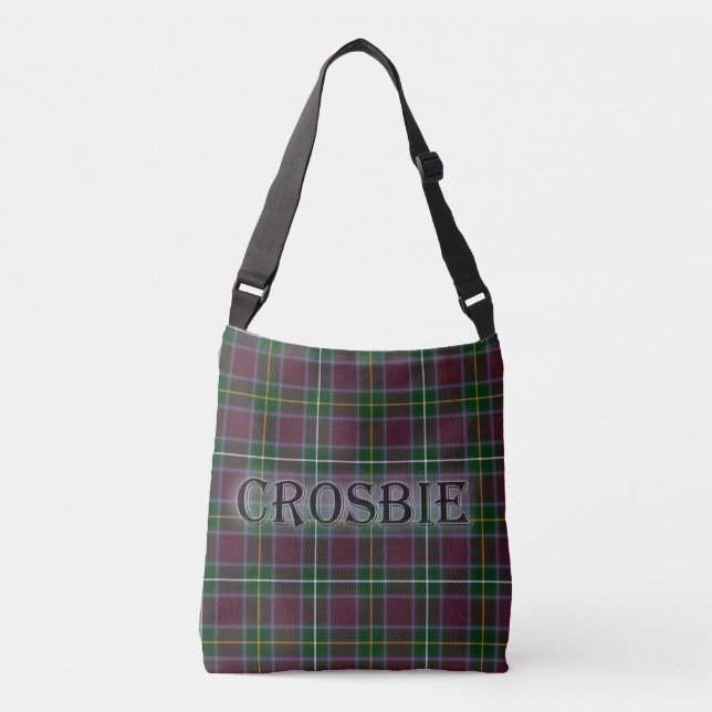 Crosbie Tartan Axelväska (Framsida)