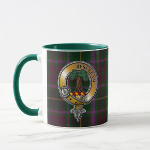Crosbie Tartan & Badge Mugg