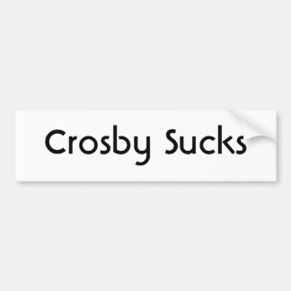 Crosby suger bildekal