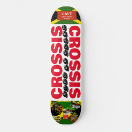 CROSIS JMT 8 1/4-tums Skateboard-däck Mini Skateboard Bräda 18,5 Cm