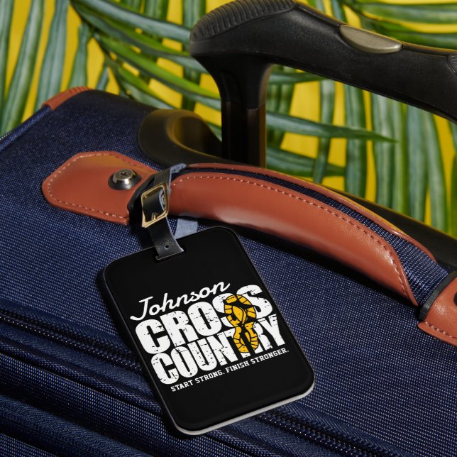 Cross country ADD TEXT-Springer som kör Team Playe Bagagebricka (Framsida Insitu 1)