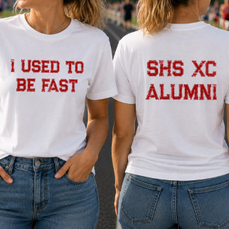 Cross Country Alumni Roligt Jag Var Snabb T Shirt