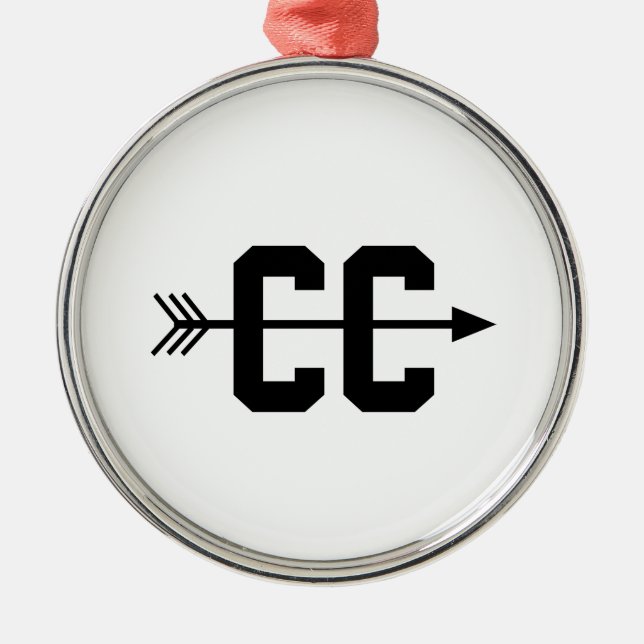 Cross country CC Julgransprydnad Metall (Framsidan)