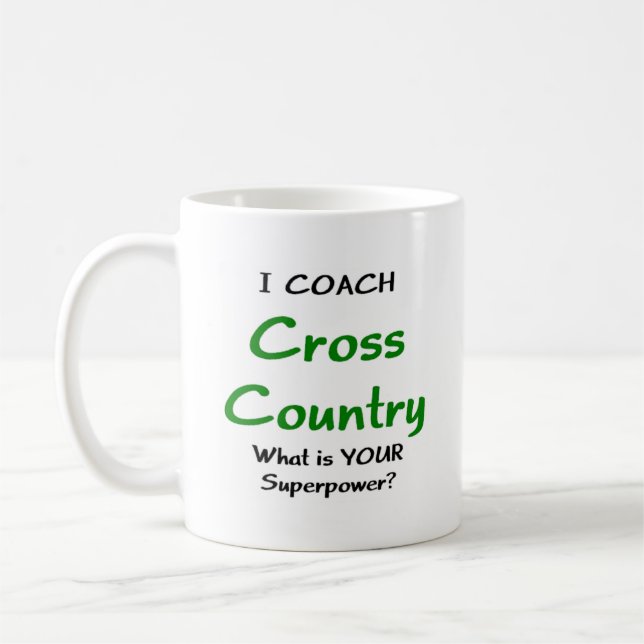 cross country, coach kaffemugg (Vänster)