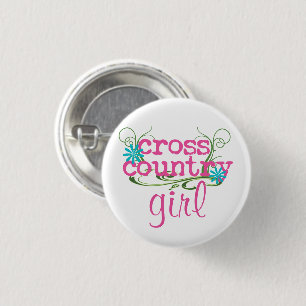 Cross country Girl ROSA Button Knapp