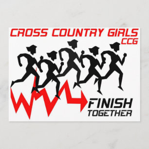 Cross country inbjudan för flickor