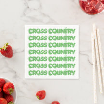 Cross country körning av Pappra servetter