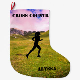 Cross country körning stor julstrumpa