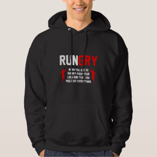 Cross country körningsgåva I XC Springa Springer 8 Hoodie