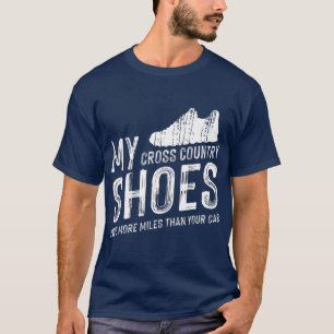 cross country körningsgåva I XC Springa Springer T Shirt