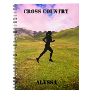 Cross country löpande anteckningsbok