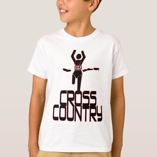 CROSS COUNTRY MÅLLINJESPRINGER TEE (Framsida)