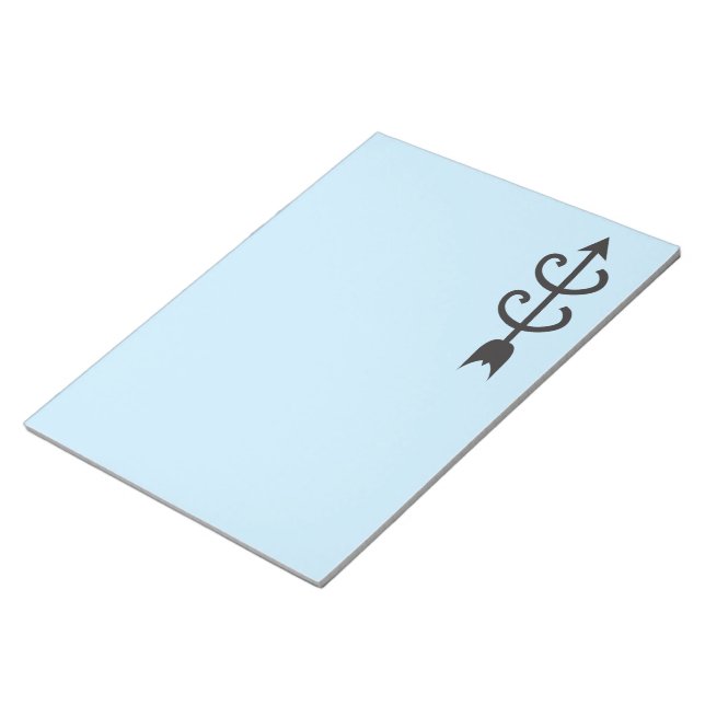 Cross country pilsymbol anteckningsblock (Vinklad)