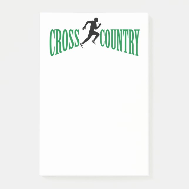Cross country post-it block (Framsida)