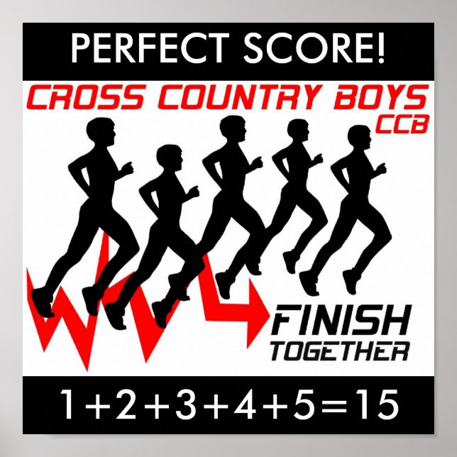 CROSS COUNTRY POSTER (Framsidan)