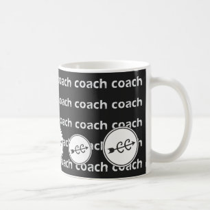 Cross country rinnande lagledare kaffemugg