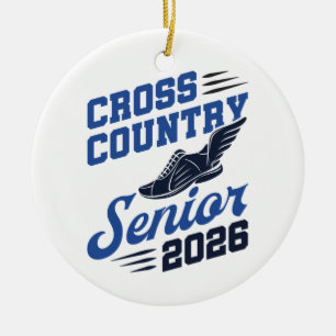 Cross country Senior 2026 XC-Springer Julgransprydnad Keramik