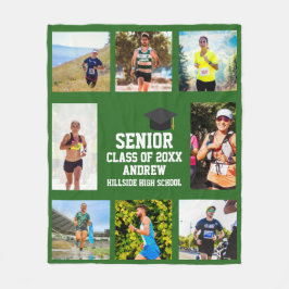 Cross Country Senior Night Graduation XC Grad Fleecefilt