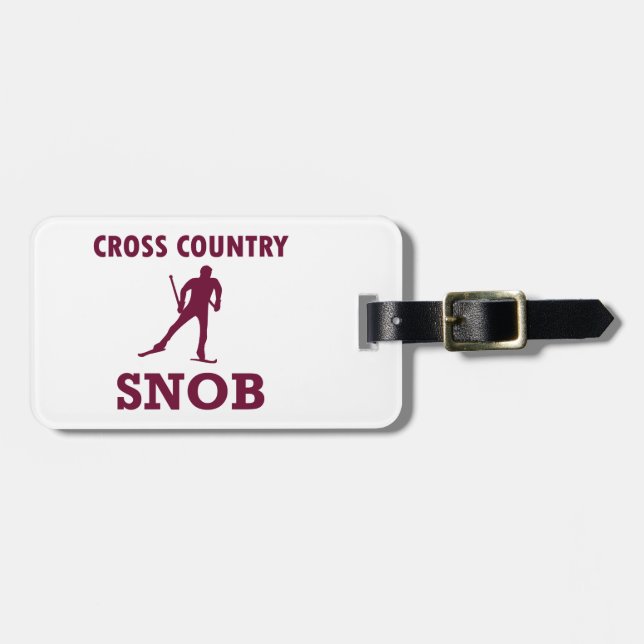 Cross country Ski Snob Bagagebricka (Horisontell Framsida)