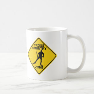 Cross country Ski Zon Kaffemugg