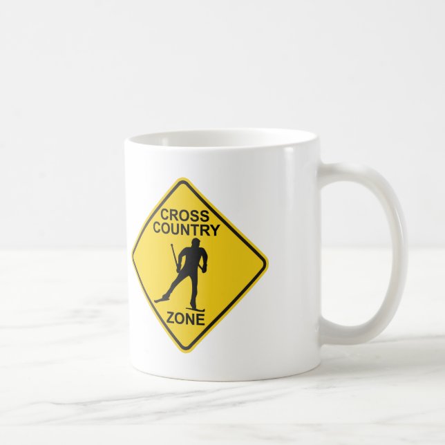 Cross country Ski Zon Kaffemugg (Höger)