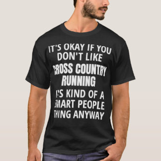 Cross country Springer för cross country körningsg T Shirt