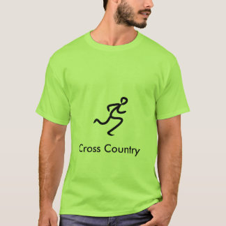 Cross country springer t-shirt