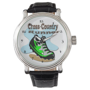 Cross country springerklocka armbandsur