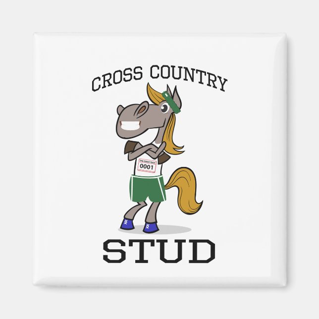 Cross country Stud Magnet (Framsidan)