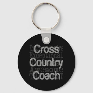 Cross country träningsassistent nyckelring