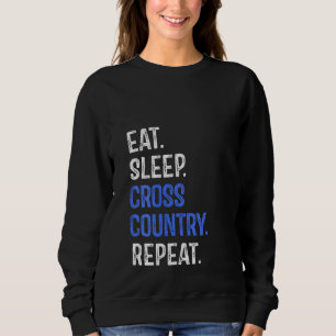 Cross country Upprepa körning av könsuppvärmning T Shirt