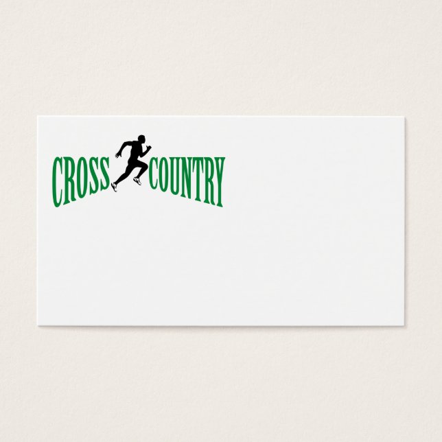 Cross country visitkort (Framsidan)