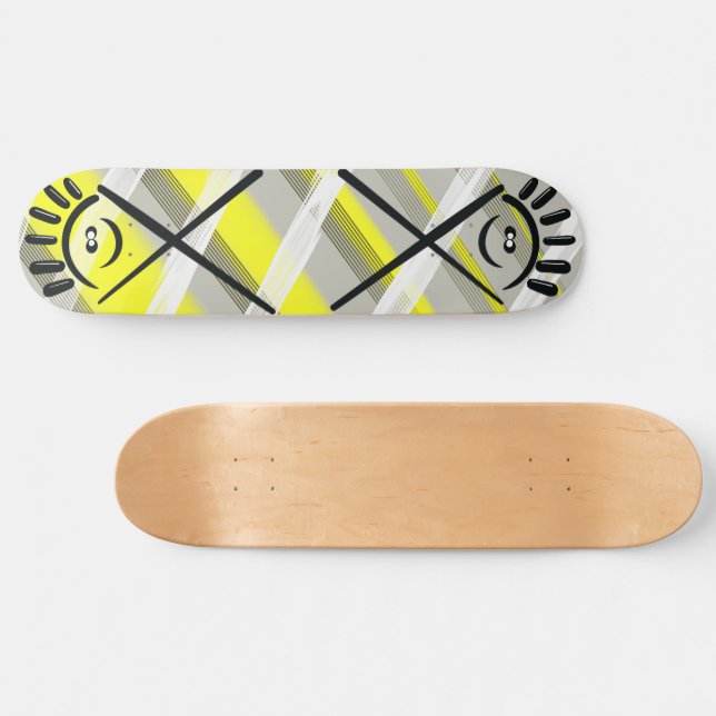 Cross Eyes – Minimal Urban Skateboard (Horz)