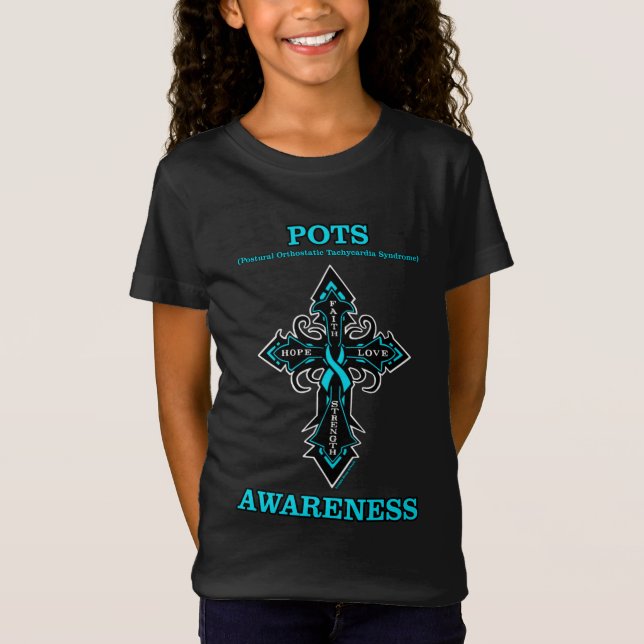 Cross/Medvetenhet...POTS T Shirt (Framsida)