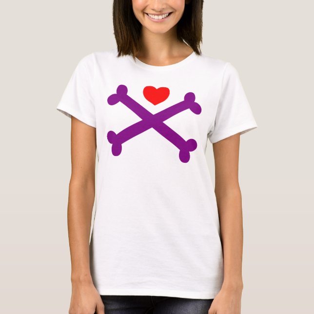 Cross My Heart Top Tee Shirt (Framsida)