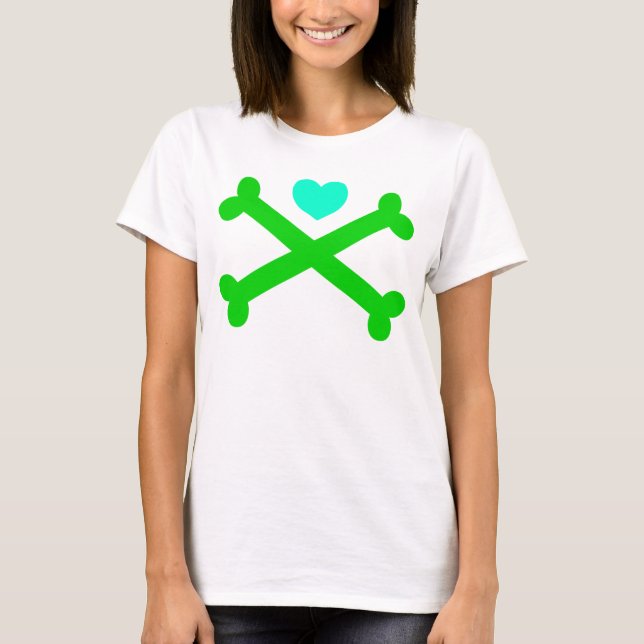 Cross My Heart Top Tee Shirt (Framsida)