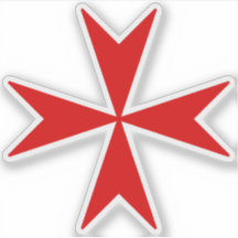 Cross Of Malta (red)
