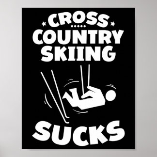 Crossa country Crossa country skidor Poster