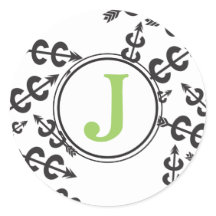 Crossa country pilar Monogram Personalize Stickers