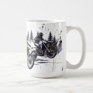 Crossa country racers - Motocross Tävla Kaffemugg