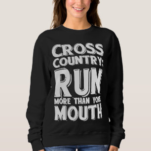 Crossa country Springa din mun. CC kör leverans. T Shirt