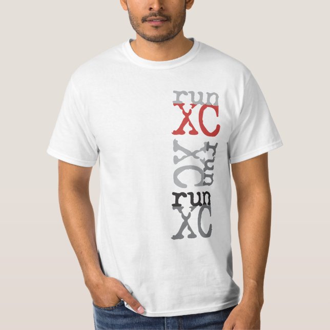 Crossa country springa XC T Shirt (Framsida)