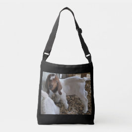 Crossbody Bag med Baby Goat Axelväska