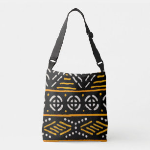 Crossbody-blogg för afrikansk utskrift axelväska